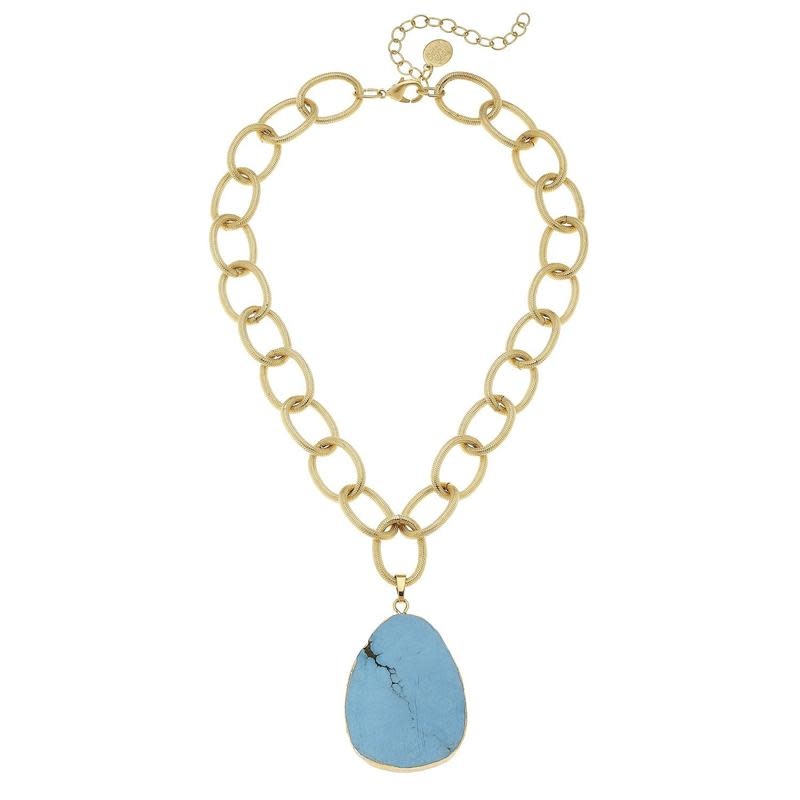33342106_susan-shaw-turquoise-pendant-necklace