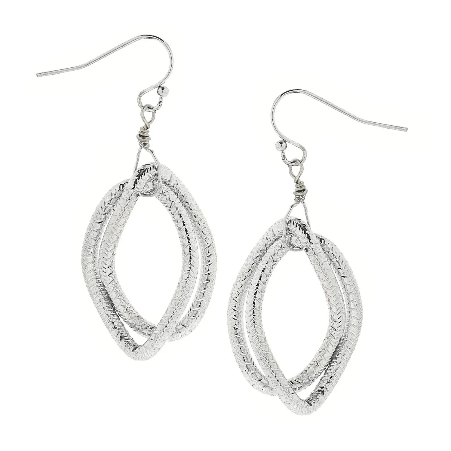 50963750_susan-shaw-large-silver-textured-chain-earrings