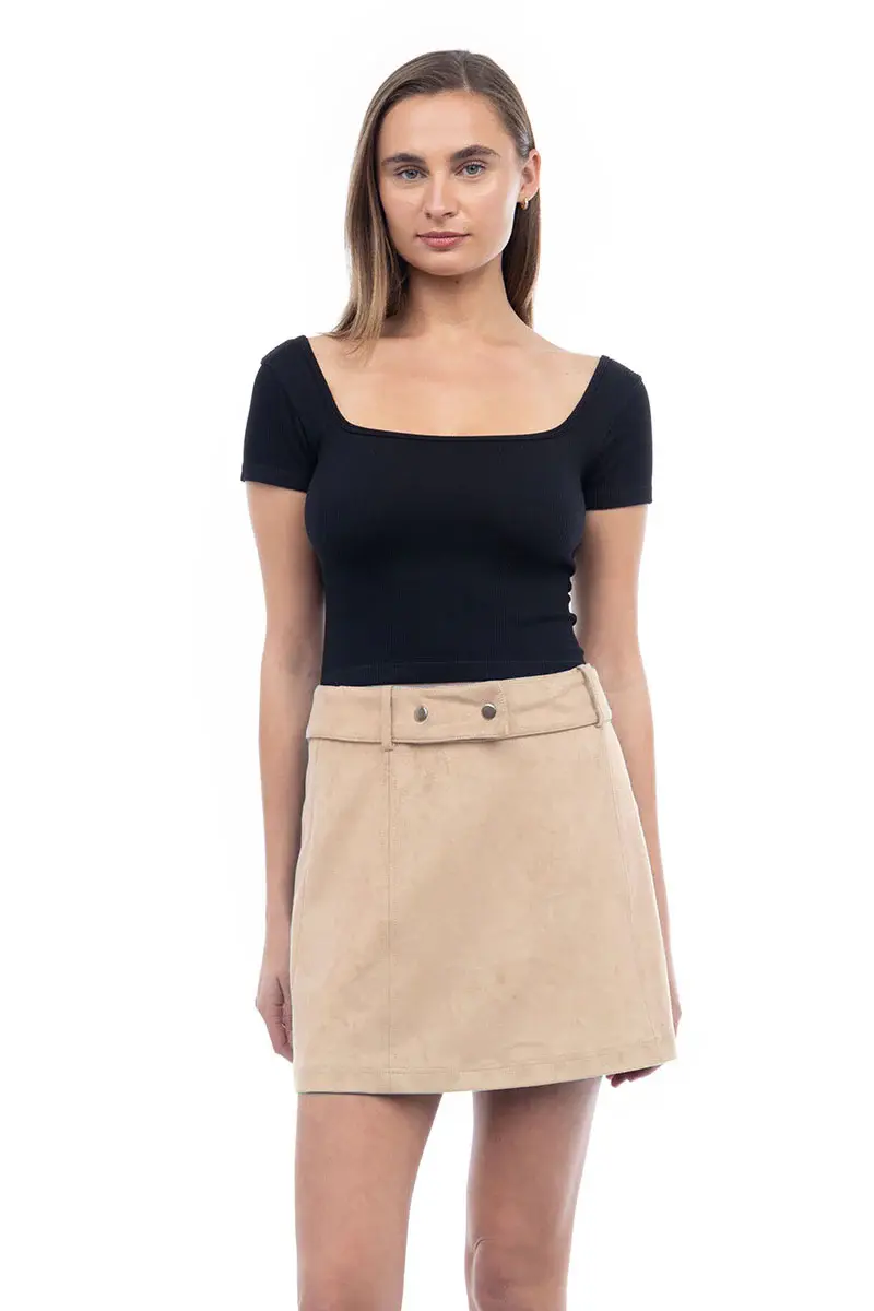 73315152_naked-zebra-faux-suede-mini-belted-skirt